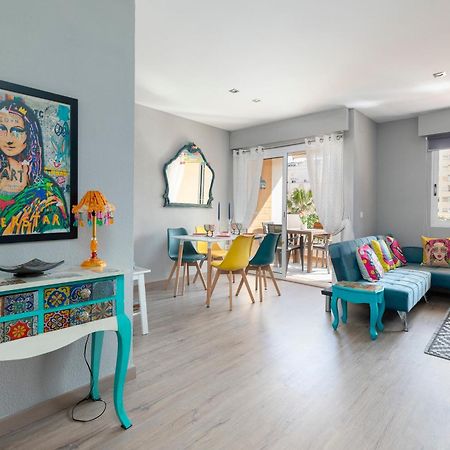 Retro Apartamento Divino Con Piscina Y Playa Familias Parejas Playa de Gandía Exterior foto