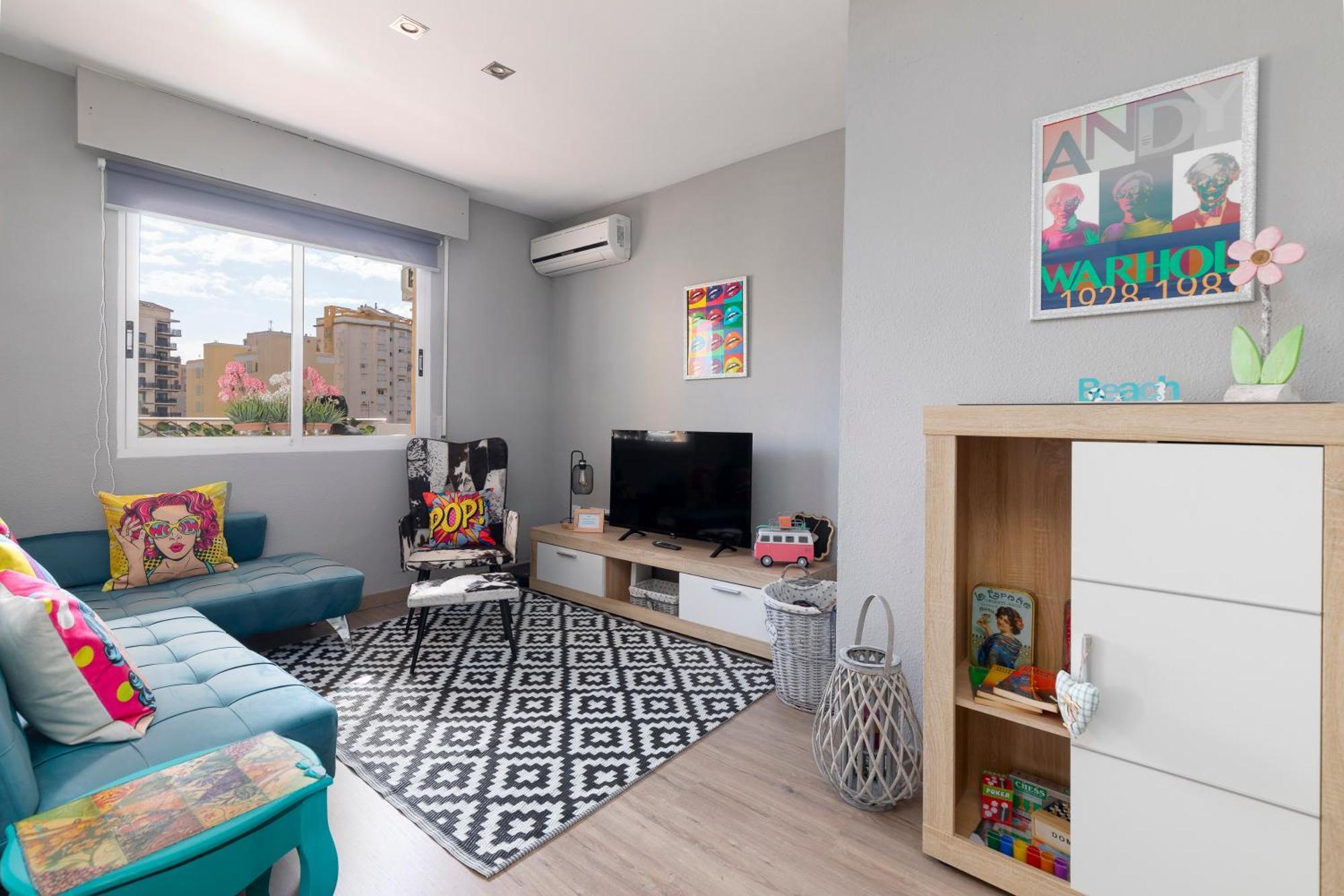 Retro Apartamento Divino Con Piscina Y Playa Familias Parejas Playa de Gandía Exterior foto